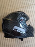 LS2摩托车头盔12K超轻碳纤维全盔蓝牙槽机车安全帽四季FF396 12K亮黑（单镜片） L（建议55-57头围） 实拍图