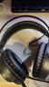 联想（Lenovo） 电脑耳机头戴式耳麦有线游戏电竞台式机笔记本通用带麦克风话筒降噪吃鸡网课音乐学习 黑色-舒适佩戴（3.5+USB接口） 实拍图
