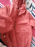 梦史怡短款风衣女小个子外套2021新款时尚百搭宽松夹克女 砖红色 春秋款【带内衬】 XL 【115-125斤左右】 实拍图