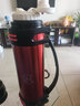 慕馨（moosen）大容量保温壶瓶户外男不锈钢热水瓶运动暖水壶定制logo党员纪念品 2.5L红+配背带【免费刻字】 实拍图
