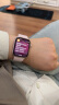 Apple/苹果 Watch Series 9 智能手表GPS+蜂窝款45毫米粉色铝金属表壳亮粉色运动型表带M/L MRPD3CH/A 实拍图