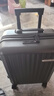 新秀丽(Samsonite) 四轮拉杆箱 55/20 炭黑色 拉链 实拍图