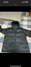 鸭鸭【255g充绒】反季羽绒服男短款加厚冬季新款时尚面包服保暖外套HG 橄榄绿 2XL 实拍图