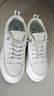 回力女鞋小白鞋女2024春季新款厚底百搭休闲鞋透气运动鞋子女潮流板鞋 【皮面】628Z-白色 37 实拍图