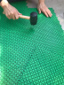 室外悬浮地板学校幼儿园户外用的篮球场拼装塑胶地板羽毛球场地垫步得滑 经典小米格绿 定制/每平方 晒单实拍图