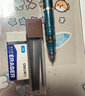 斑马牌日本防断芯自动铅笔MA85学生用考试铅笔0.3/0.5mm绘图绘画活动笔低重心双弹簧 蜂巢蓝色0.5/MA85 单支 实拍图