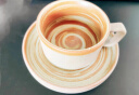 博为（BW）复古陶瓷咖啡杯家用下午茶茶具创意挂耳式拿铁杯碟礼盒套装 6个装【礼盒包装】 晒单实拍图