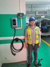 公牛充电桩新能源电动汽车家用7KW适配于特斯拉极氪001理想比亚迪华为问界m7/m9大众宝马奔驰小米21kw 21KW风尚刷卡4G版(含30米安装) 实拍图