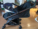 YUYU悠悠第8代高景观婴儿车超轻便可坐可躺便携上飞机BB儿童推车 8代蓝色嘻哈星球（枪色车架） 实拍图