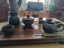 豪峰 整套功夫原矿紫砂茶具套装家用实木茶盘托盘茶台茶杯茶壶礼盒装 实拍图