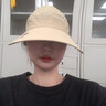 Ceokue遮阳帽女防晒帽男士太阳帽子女户外夏季凉帽骑车遮脸空顶夏天 印花款-卡其色 可调节 实拍图