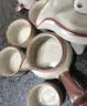 瓷牌茗茶具（cipaiming teaset）汝窑自动茶具套装家用懒人泡茶神器办公室会客功夫茶杯茶壶整套 紫砂竹韵自动茶具6杯-礼盒装 8件 实拍图