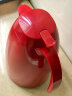 雷德夫（LEIDFOR）玻璃内胆白色保温水壶家用高档暖热水瓶温度显示焖茶壶保温壶 简约中国红 1500ml 晒单实拍图