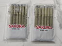 樱花(SAKURA)针管笔勾线笔 6支套装 黑色签字笔日本进口绘图水笔 学生儿童美术绘画描边手绘设计 实拍图
