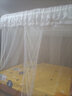 南极人（Nanjiren）u型轨道蚊帐家用大床导轨1.8x2米床宫廷蚊帐可伸缩滑轨支架1.5m 芳华-黄色【升降导轨】 适用1.8m床-180宽X200长 实拍图