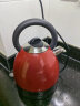 一特（EnTech）烧水壶家用不锈钢电热水壶自动断电泡茶壶英式欧式复古设计高颜值1.7L大容量 英伦红 1.7L 实拍图