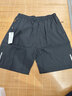 啄木鸟两件装运动短裤男夏季五分裤子男爸爸休闲短裤宽松大码沙滩中裤 108黑色+108灰色（两件装） 6XL 实拍图