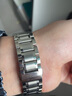 积优（JEAYOU）代用天梭浪琴表带钢带男士手表链天梭力洛克汉密尔顿阿玛尼卡西欧依波西铁城美度不锈钢表带 通用五珠-银色 A表耳间距 19mm 实拍图