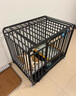 憨憨宠 狗笼 狗笼子中大型犬小型犬带厕所加粗加固金毛拉布拉多方管笼子 四面全管置物架95*63.5*94.5cm 65斤内适用 实拍图