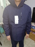 探拓（TECTOP）户外服 男抓绒内胆防风防寒滑雪服保暖95133CF 男款藏青 S 实拍图