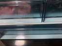 得力（deli）组合抽屉收纳盒 桌面化妆品文具收纳盒 单层 蓝色两格 1只 PK105 实拍图