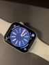 Apple Watch Series 8 智能手表GPS款45毫米银色铝金属表壳白色运动型表带MP6N3CH/A*企业专享 实拍图