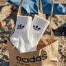 阿迪达斯（adidas）袜子男女袜 26春季新款中低帮舒适针织透气篮球运动训练休闲袜 JC9270/黑白灰/中筒/三双装 【M】建议鞋码:39-42/24-26cm 实拍图