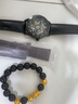 澳利时（AOLISHI）手表男全自动机械表镂空防水男士手表时尚潮流学生夜光休闲男腕表 黑壳黑面银机芯黑皮带 实拍图