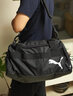 彪马（PUMA）男包女包 运动包单肩包桶包大容量旅游行李包休闲斜挎包健身拎包 黑色-沥青色/约47*21*22.5cm/拉链侧边袋 OSFA 实拍图