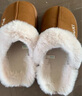 朴西棉拖鞋女新款棉绒拖鞋加厚软底秋冬室内居家用麂皮绒时尚情侣棉拖 榆木棕 40-41 实拍图