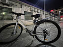 MACOGE迈凯捷超轻铝合金平把公路自行车砾石公路车碟刹男女成人学生瓜车 全息银-27速-超轻铝合金车架 M码-适合身高158-175CM 实拍图