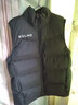 卡尔美（KELME）棉马甲秋冬季新款运动背心男士棉服保暖坎肩足球外套男 黑色 8261MJ1007 XL 实拍图