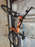 Jeep 吉普山地自行车男女学生成人双减震碟刹越野折叠变速山地-战神 战神-一体轮-活力橙 26寸（适合身高1.6~1.80m） 24速运动版 实拍图