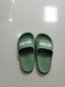 牧童【一家三口亲子款】儿童拖鞋室内家居浴室拖男女童外穿软底凉拖鞋 绿色 30 鞋内长20.0cm 实拍图
