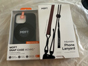 MOFT适用苹果iPhone15/Plus/Pro/Pro Max全包新款手机壳挂绳皮质强磁吸防摔全包magsafe保护套简约 曜石黑 iPhone 14 pro max 实拍图