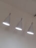 飞利浦 餐厅吊灯三头餐桌吧台灯具现代简约北欧轻奢客厅卧室新款 简曜白3头（不含光源，需另购） 晒单实拍图