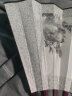 倾沫倾沫 古风折扇中国风男士扇子折叠便携扇复古宣传扇子夏季扇子 山水情 10寸 实拍图