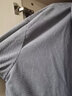 真维斯（Jeanswest）夹克男2026春夏宽松翻领落肩华夫格外套男士上衣潮灰色XL 实拍图