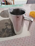 SO 骑士法压壶304不锈钢咖啡壶手冲双层保温茶泡茶壶法式滤网压器 4人份-皇钻 700ml 实拍图