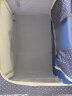 派代（PAIDAI） 派代 牛津布收纳箱 大号钢架整理箱 衣服杂物储物箱双面可视大号 66L蓝色点点2个装 实拍图