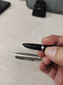 派克（PARKER）钢笔 商务办公书写练字高档礼物签字笔复古礼盒 51麦道鹰黑白夹墨水笔-私人定制 实拍图