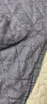 雅鹿冬季新款羊毛保暖衬衫男加绒加厚中年男士羊毛内胆衬衣长袖大码 39101 39 实拍图