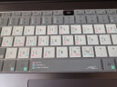 JRC 2021款华为MateBook D14/D15/X Pro13.9英寸笔记本电脑功能键盘膜 硅胶快捷键透光保护膜防水防尘 实拍图