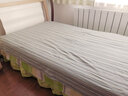 黄河口老粗布床单【A类纯棉】秋冬加厚床单 粗布床单纯棉床上用品极度舒适床单 绿草如茵 1.2米床用两件套( 1枕套+1床单) 实拍图