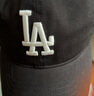 美职棒（MLB）官方男女帽子软顶棒球帽休闲鸭舌帽户外运动夏季遮阳帽生日礼物 洛杉矶道奇队/黑色/66 均码 F 实拍图