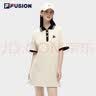 FILA FUSION斐乐潮牌女子连衣裙夏季时尚宽松简约POLO领连身裙 实拍图