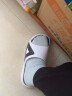 匹克态极拖鞋联名款男太极拖鞋情侣鞋透气轻质沙滩凉鞋运动拖鞋 大白/黑色(男款) 40 实拍图