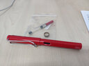 LAMY 德国原装进口LAMY凌美钢笔 吸墨器狩猎者 礼盒装商务 学生 狩猎者亮红色龙骨盒套装-F笔尖(含吸墨器) 实拍图
