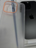 朗客适用苹果15Promax手机壳iPhone15promax保护套半透明磨砂镜头防摔超薄硬壳不沾指纹防滑撞色外壳 实拍图