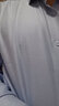 罗蒙【三防】免烫抗皱长袖商务衬衫男士春季工装正装职业上衣服衬衣 实拍图